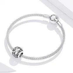 Charms Typu Pandora Kwiatowa Ażurowy Litera X - SCC1444-X
