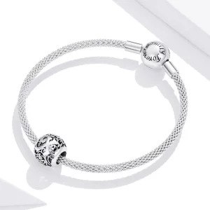 Charms Typu Pandora Kwiatowa Ażurowy Litera X - SCC1444-X