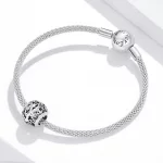 Charms Typu Pandora Kwiatowa Ażurowy Litera Y - SCC1444-Y