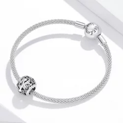 Charms Typu Pandora Kwiatowa Ażurowy Litera Y - SCC1444-Y