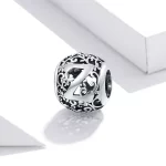 Charms Typu Pandora Kwiatowa Ażurowy Litera Z - SCC1444-Z