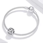Charms Typu Pandora Kwiatowa Ażurowy Litera Z - SCC1444-Z