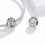Charms Typu Pandora Kwiatowa Ażurowy Litera Z - SCC1444-Z