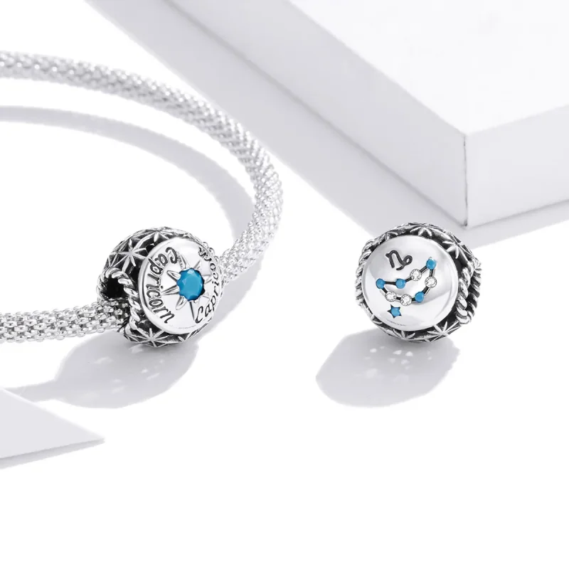 (zdjęcie do) Charms Typu Pandora Lśniący Koziorożec - SCC1725-10 - Wyświetl 3