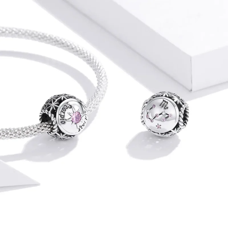 (zdjęcie do) Charms Typu Pandora Lśniący Skorpion - SCC1725-3 - Wyświetl 3