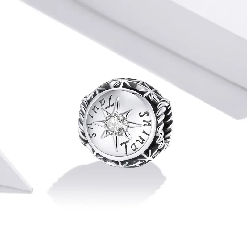 (zdjęcie do) Charms Typu Pandora Świecący Byk - SCC1725-2 - Wyświetl 2