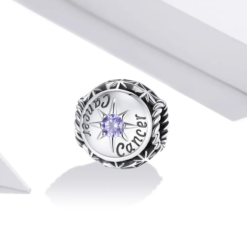 (zdjęcie do) Charms Typu Pandora Świecący Rak - SCC1725-4 - Wyświetl 2