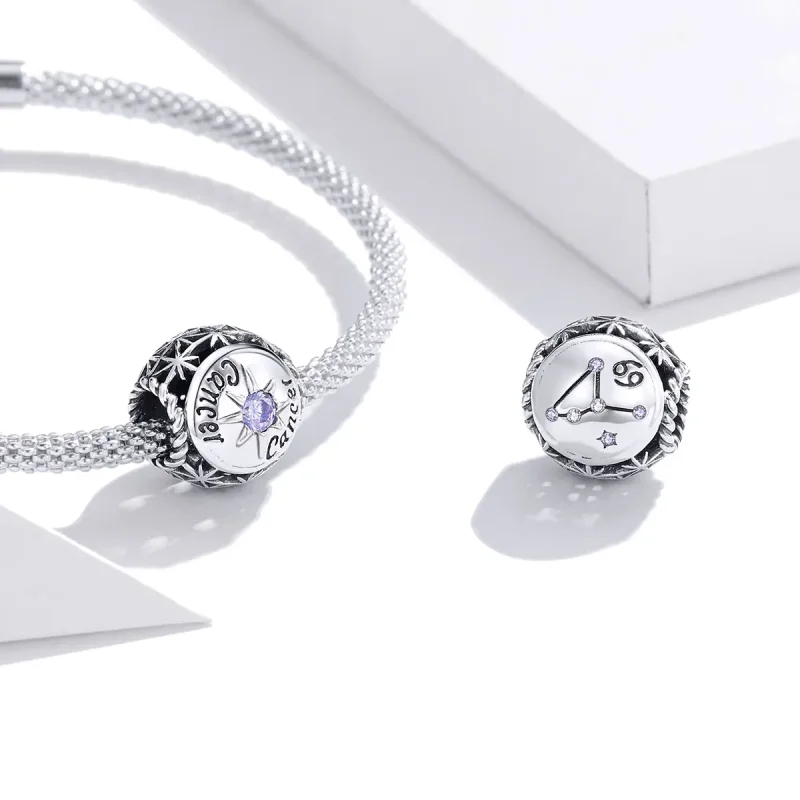 (zdjęcie do) Charms Typu Pandora Świecący Rak - SCC1725-4 - Wyświetl 3