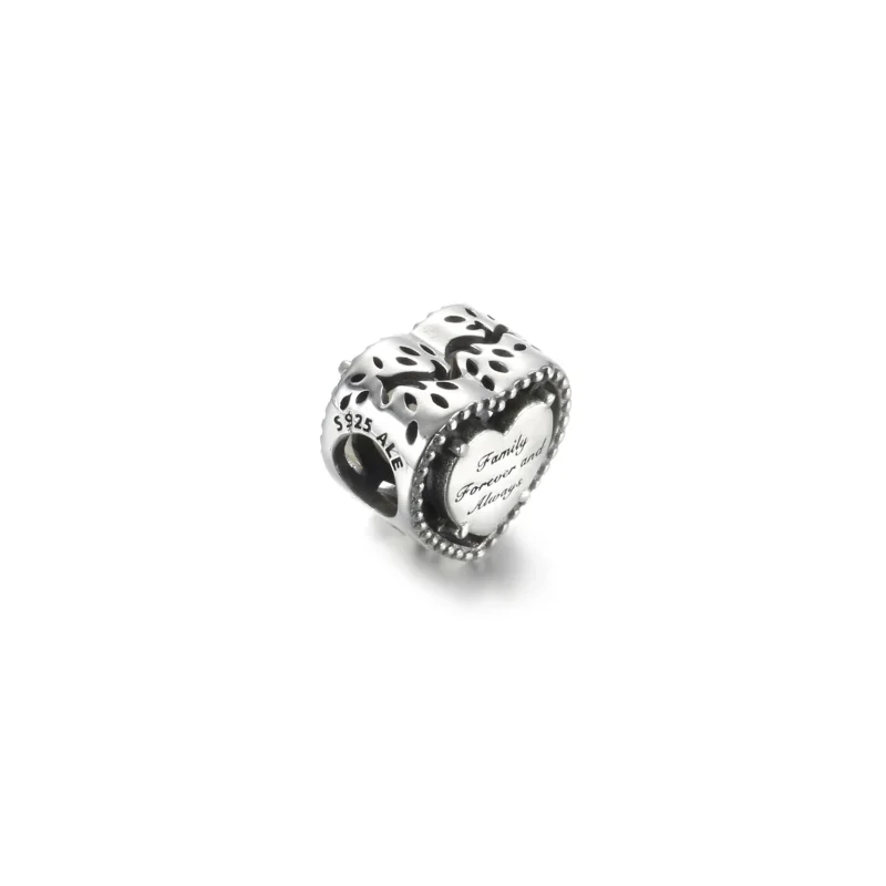 (zdjęcie do) Ażurowy charms Serce i drzewo rodzinne - 799413C01 - Wyświetl 4