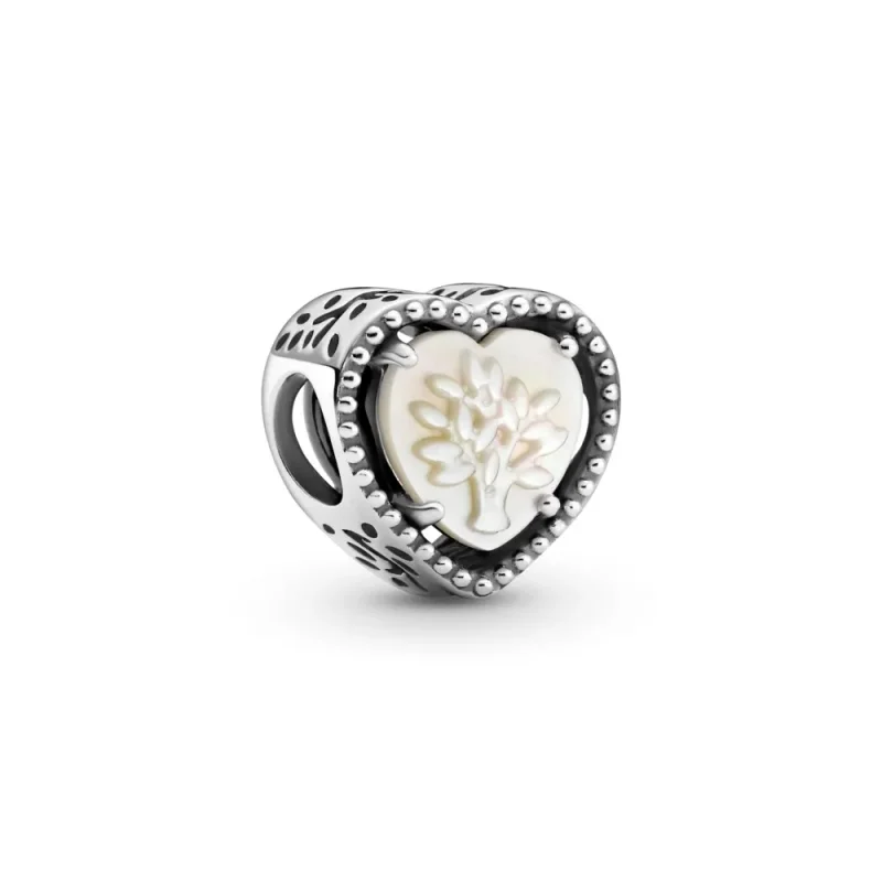 (zdjęcie do) Ażurowy charms Serce i drzewo rodzinne - 799413C01