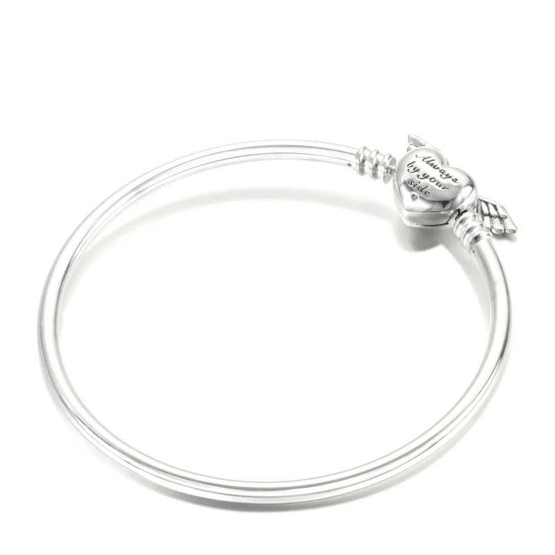 (zdjęcie do) Bransoletka Bangle Pandora Skrzedłam serce - 599379C00 - Wyświetl 2