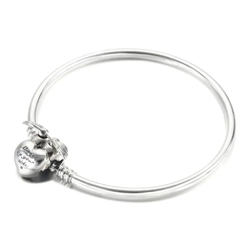 (zdjęcie do) Bransoletka Bangle Pandora Skrzedłam serce - 599379C00 - Wyświetl 4