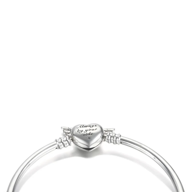 (zdjęcie do) Bransoletka Bangle Pandora Skrzedłam serce - 599379C00 - Wyświetl 5