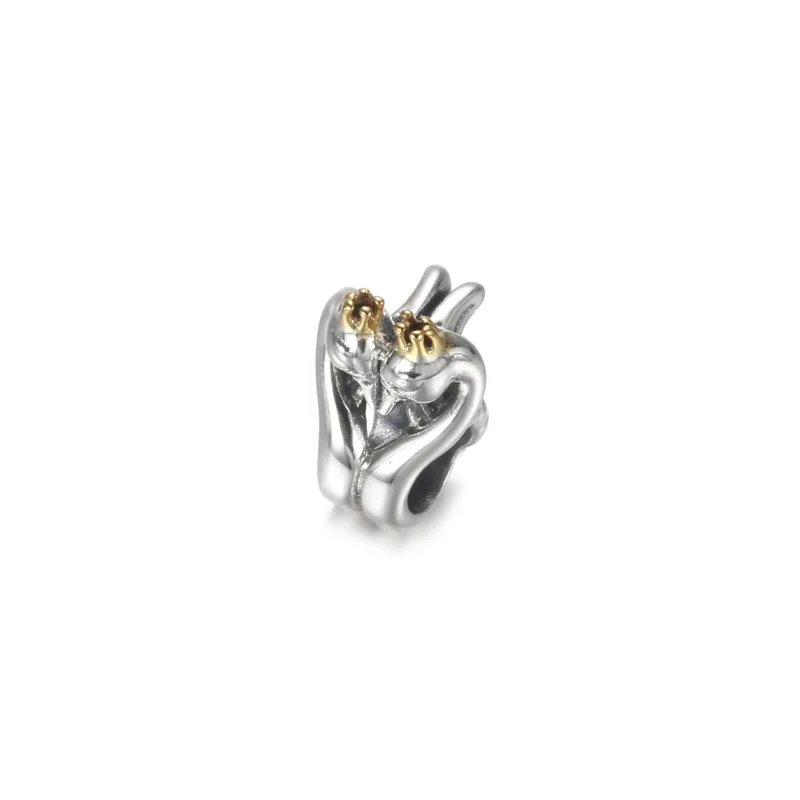 (zdjęcie do) Charms Łabędzie i serce - 799315C00 - Wyświetl 2