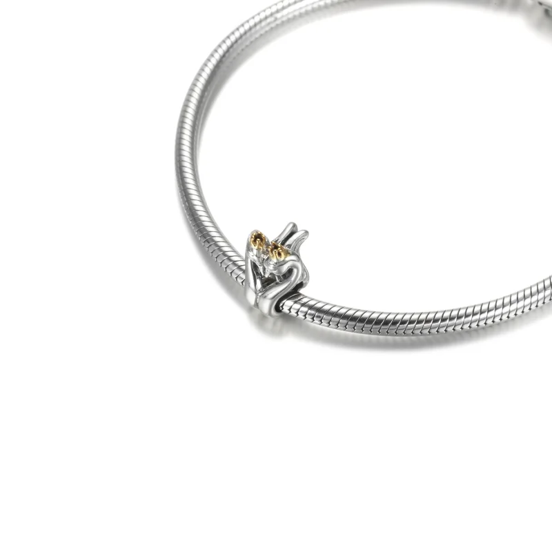 (zdjęcie do) Charms Łabędzie i serce - 799315C00 - Wyświetl 5