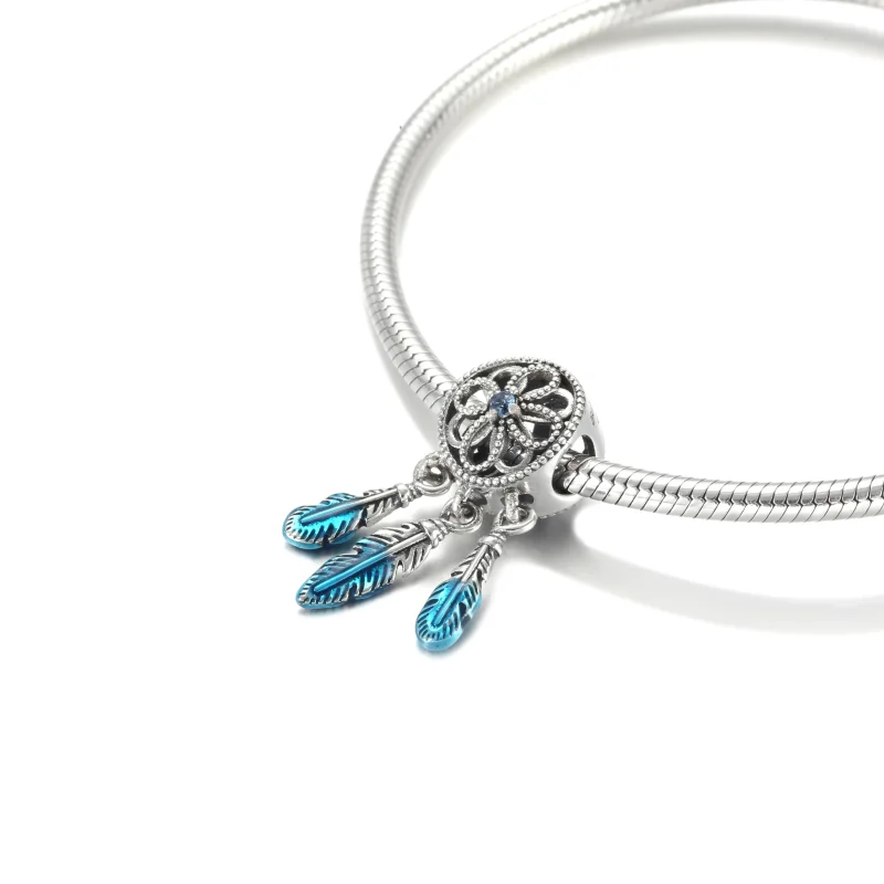 (zdjęcie do) Charms Blekitny Lapacz Snow - 799341C01 - Wyświetl 5