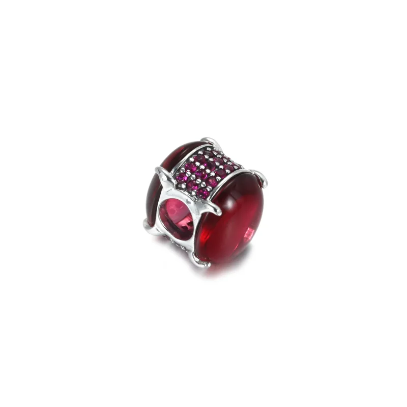 (zdjęcie do) Charms Ciemnoróżowy owal - 799309C01 - Wyświetl 3