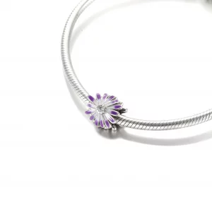 Charms Fioletowa stokrotka - 798775C02