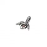 Charms Klubu Pandory, zawieszka Serce i skrzydła anioła - 789296C01