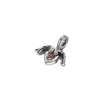 Charms Klubu Pandory, zawieszka Serce i skrzydła anioła - 789296C01