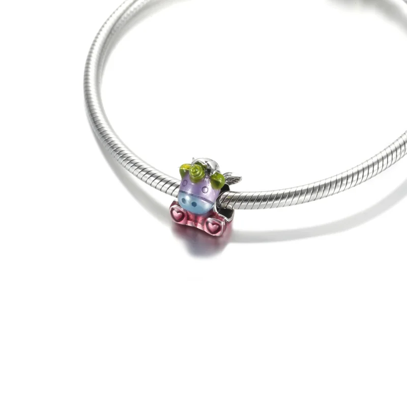(zdjęcie do) Charms Kolorowa tęcza i Jednorożec Bruno - 799353C01 - Wyświetl 5