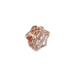 Charms Lśniąca śnieżynka pavé - 789224C01