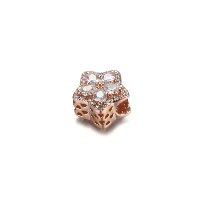 (zdjęcie do) Charms Lśniąca śnieżynka pavé - 789224C01 - Wyświetl 3