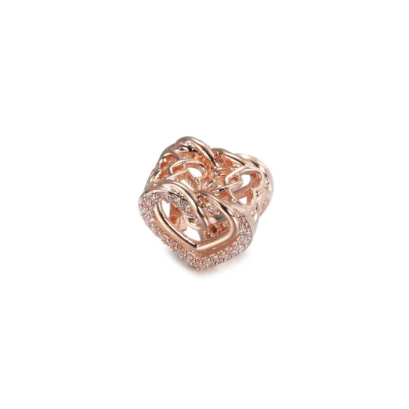 (zdjęcie do) Charms Lśniące złączone serca - 789270C01 - Wyświetl 2