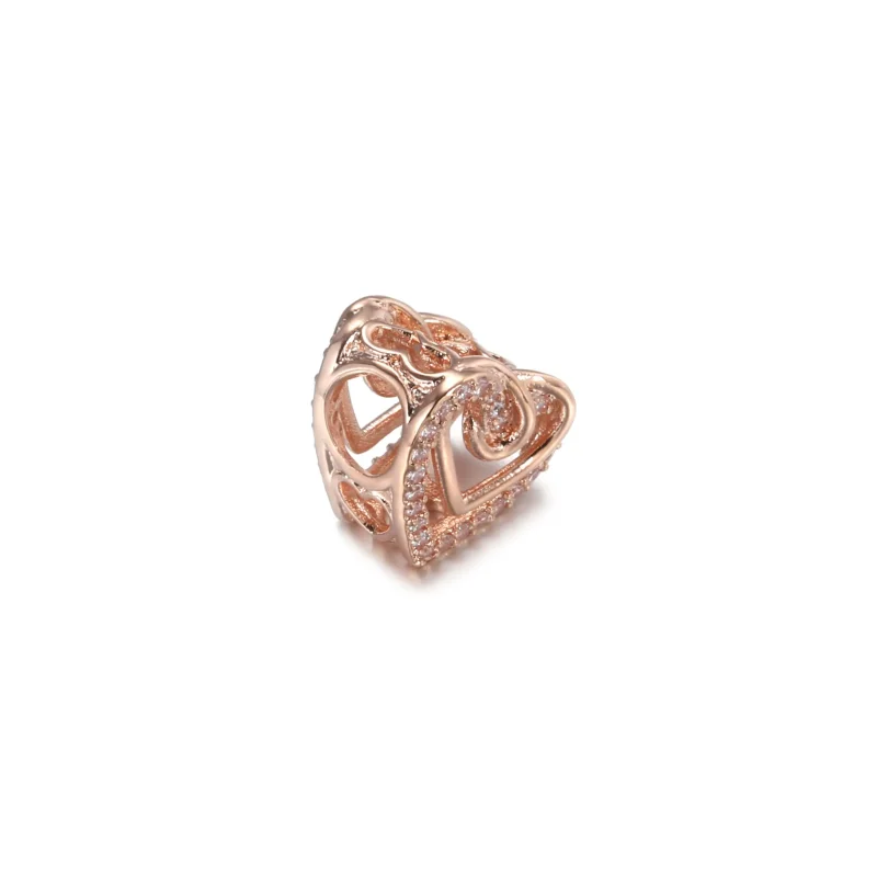 (zdjęcie do) Charms Lśniące złączone serca - 789270C01 - Wyświetl 3