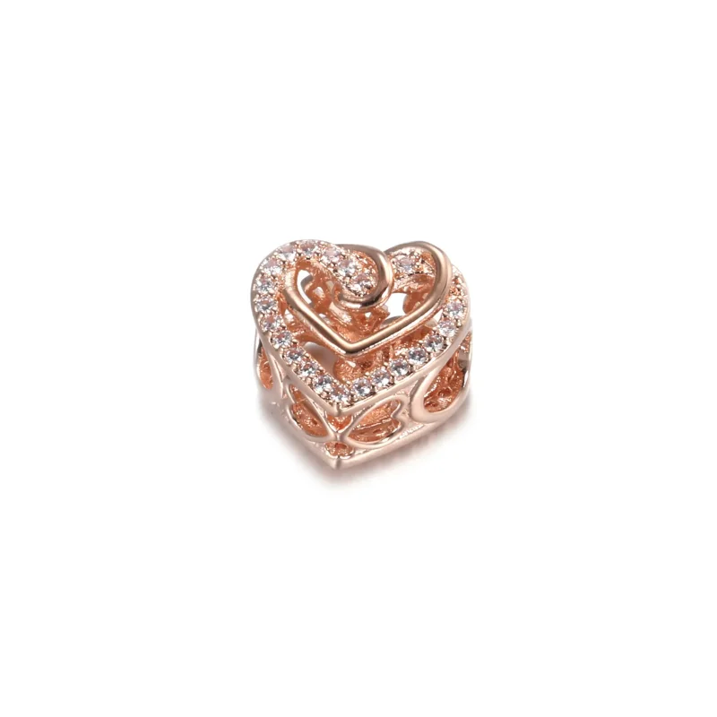 (zdjęcie do) Charms Lśniące złączone serca - 789270C01 - Wyświetl 4