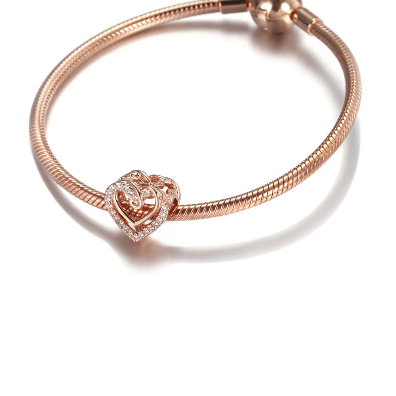(zdjęcie do) Charms Lśniące złączone serca - 789270C01 - Wyświetl 5