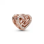 Charms Lśniące złączone serca - 789270C01
