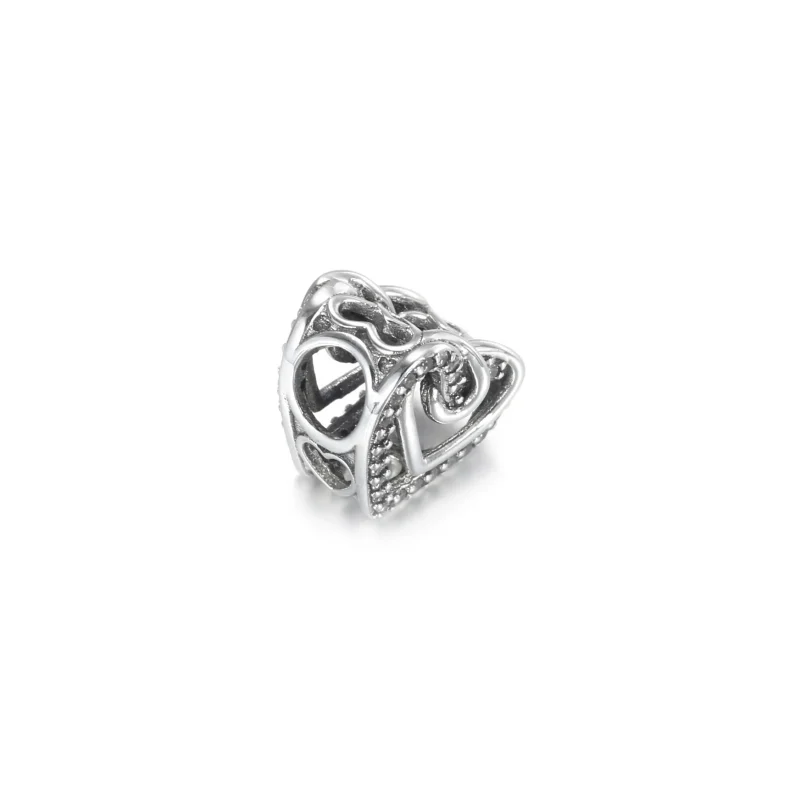 (zdjęcie do) Charms Lśniące złączone serca - 799270C01 - Wyświetl 3