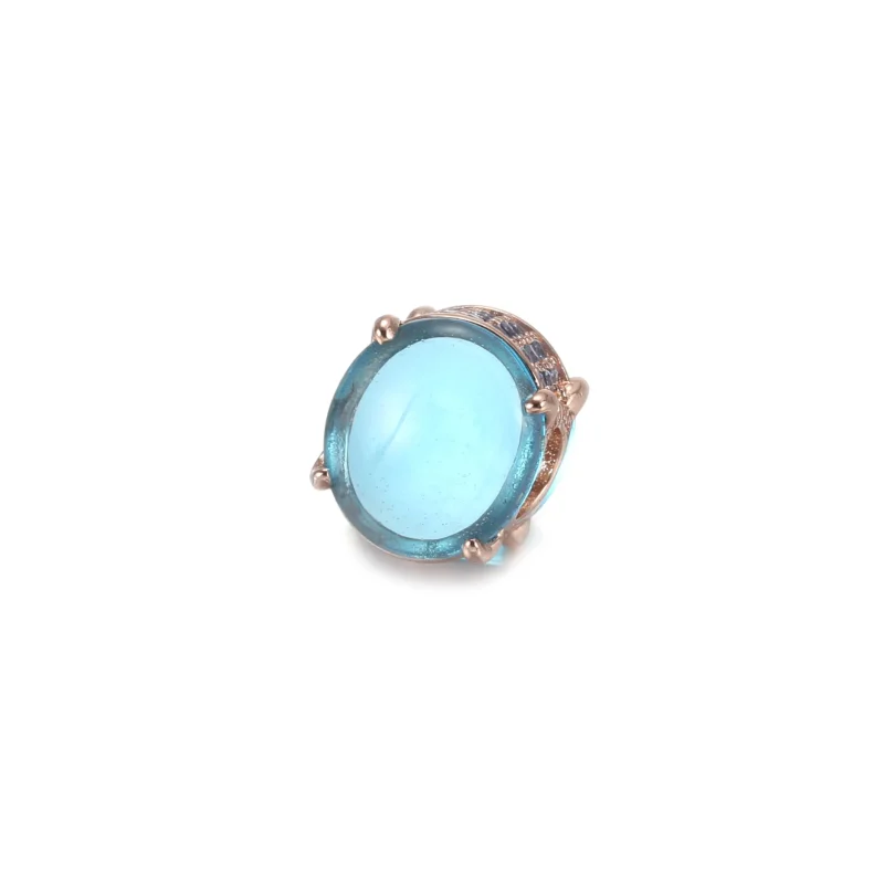 (zdjęcie do) Charms Niebieski owal - 789309C01 - Wyświetl 2