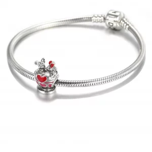 Charms Pandora Disney Parks Mickey i Minnie Filiżanki do herbaty - 799265C01