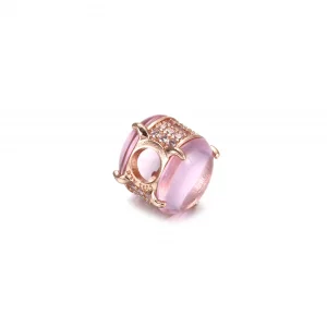 Charms Różowy owal - 789309C02