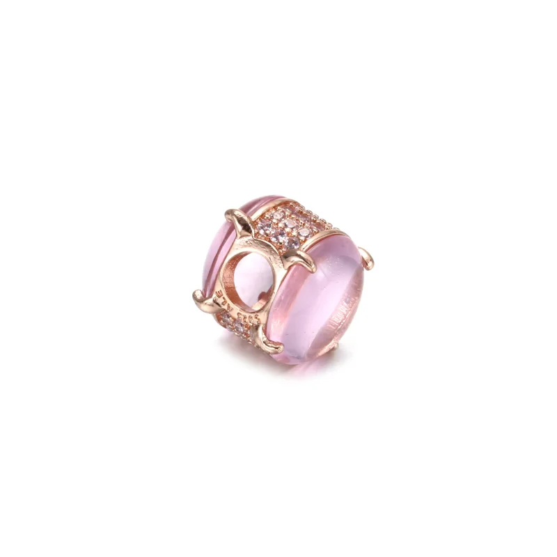 (zdjęcie do) Charms Różowy owal - 789309C02 - Wyświetl 4