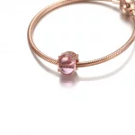 Charms Różowy owal - 789309C02