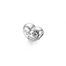 Charms Serce i jednolistna koniczyna - 799364C00