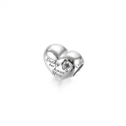 Charms Serce i jednolistna koniczyna - 799364C00