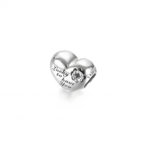 Charms Serce i jednolistna koniczyna - 799364C00