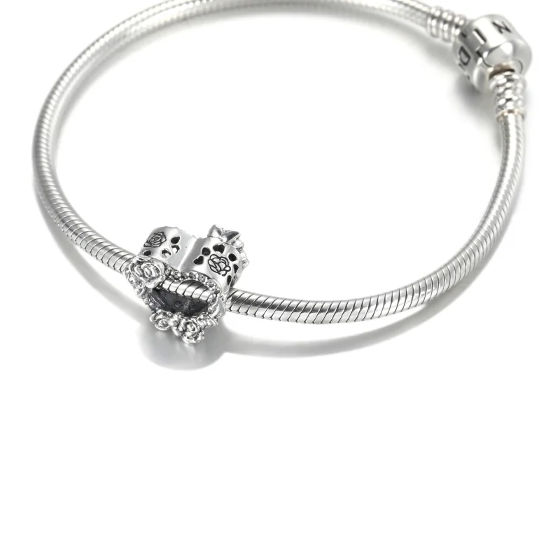 (zdjęcie do) Charms Serce i róże - 799281C01 - Wyświetl 6