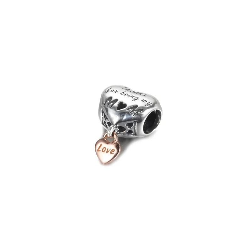 (zdjęcie do) Charms Serce „Kocham Cię Mamo” - 788830C00 - Wyświetl 2