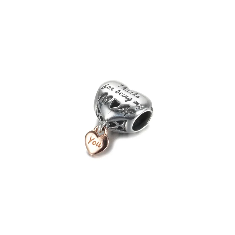 (zdjęcie do) Charms Serce „Kocham Cię Mamo” - 788830C00 - Wyświetl 3