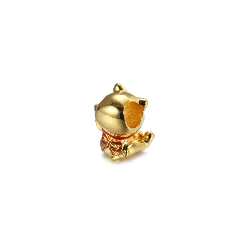 (zdjęcie do) Charms Uroczy Kotek Machajacy Lapka - 769271C01 - Wyświetl 3