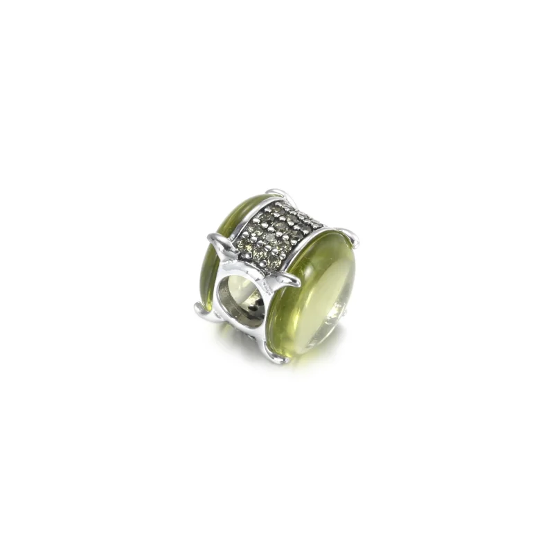 (zdjęcie do) Charms Zielony owal - 799309C02 - Wyświetl 3