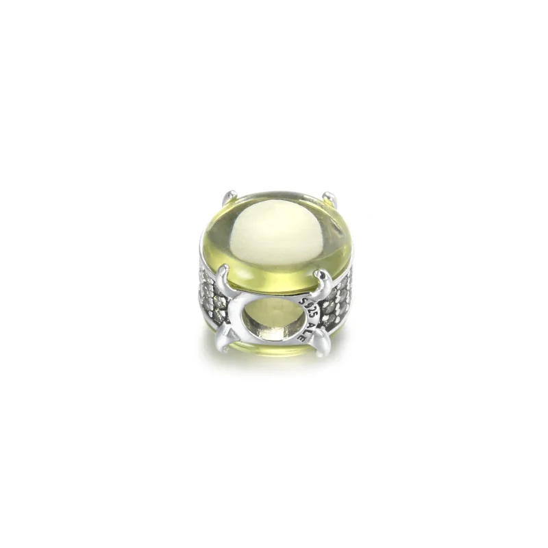 (zdjęcie do) Charms Zielony owal - 799309C02 - Wyświetl 4