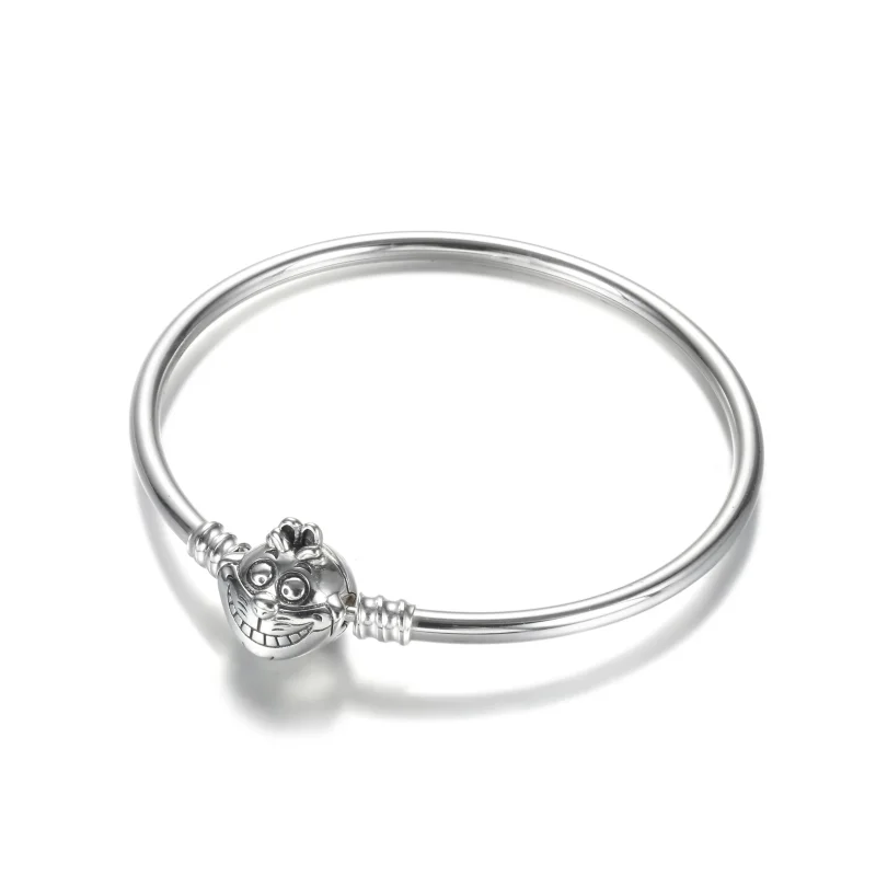 (zdjęcie do) Disney Alicja w Krainie Czarów, bransoletka bangle Pandora Moments, zapięcie z K - Wyświetl 2