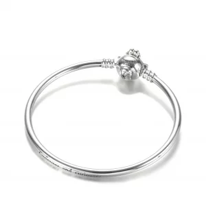 Disney Alicja w Krainie Czarów, bransoletka bangle Pandora Moments, zapięcie z Kotem z Cheshire - 599343C00