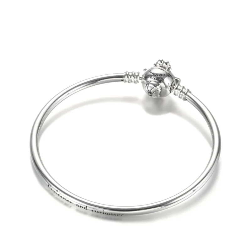 (zdjęcie do) Disney Alicja w Krainie Czarów, bransoletka bangle Pandora Moments, zapięcie z K - Wyświetl 3